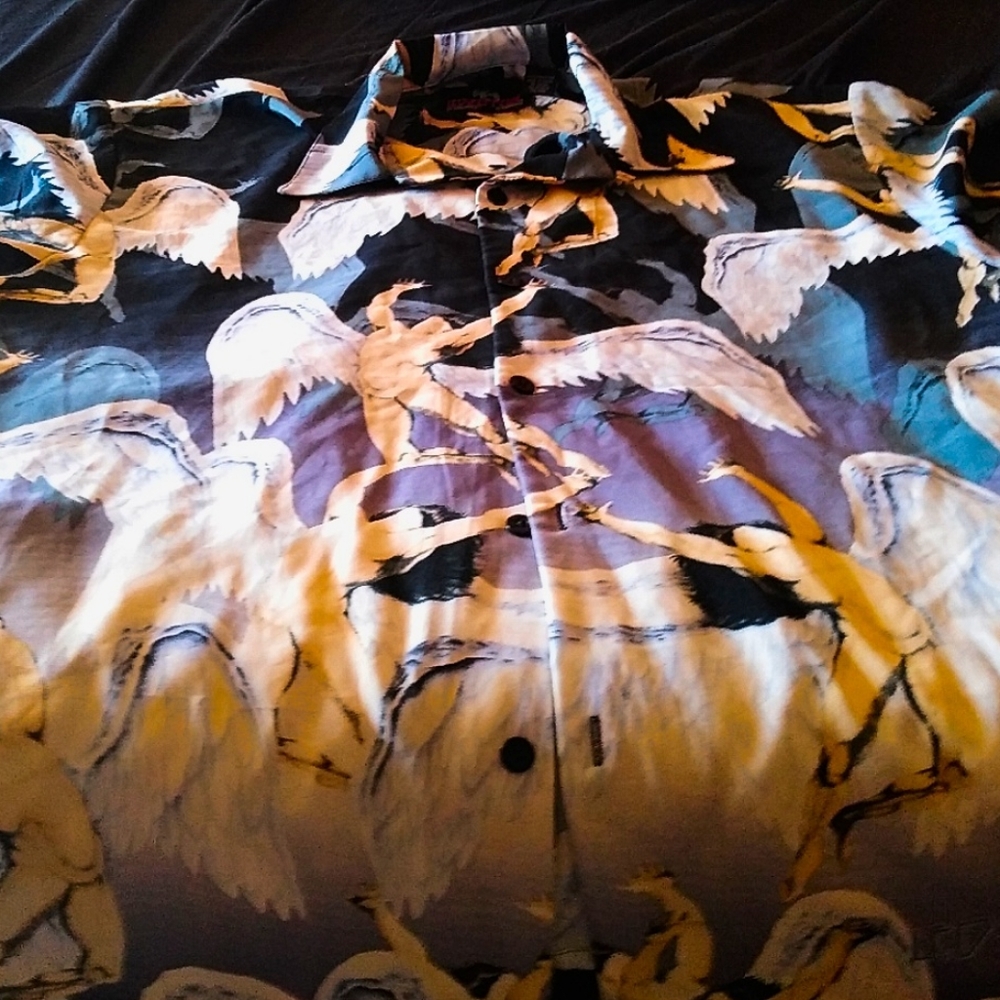 Dragonfly clothing men's led Zeppelin angel 3XL